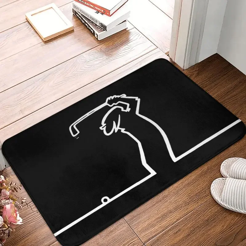 La Linea Golf Doormat Anti-Slip Bathroom Kitchen Mat Living Room Floor Door Entrance Carpet Rug