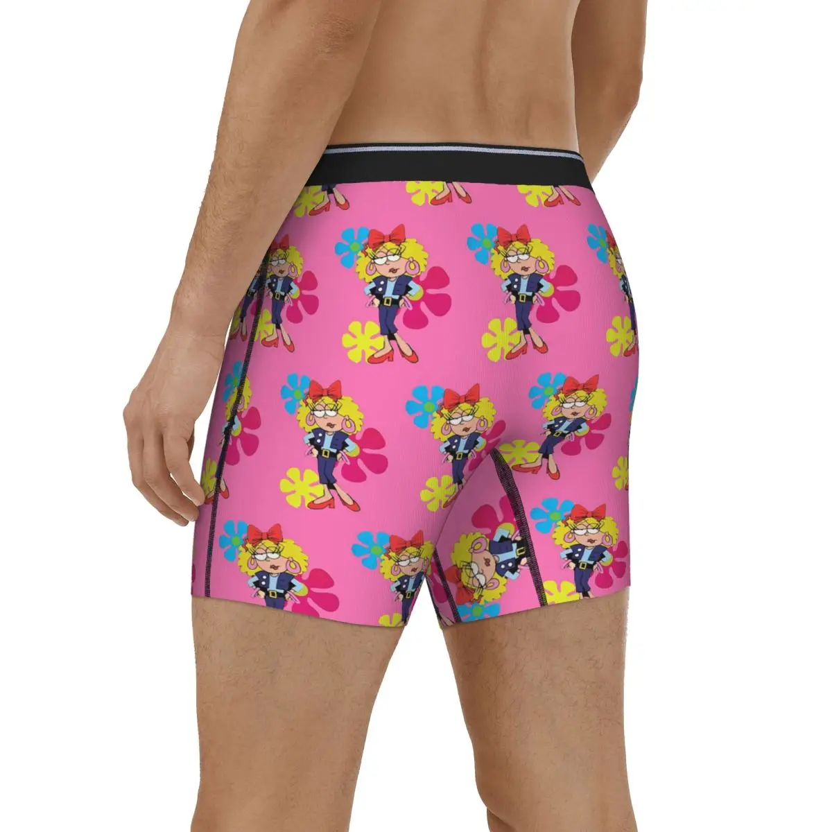 سراويل داخلية طويلة بوكسر سراويل ليزي ماكجوار كارتونية للرجال ملابس داخلية مريحة لهدية صديقها للرجال #4