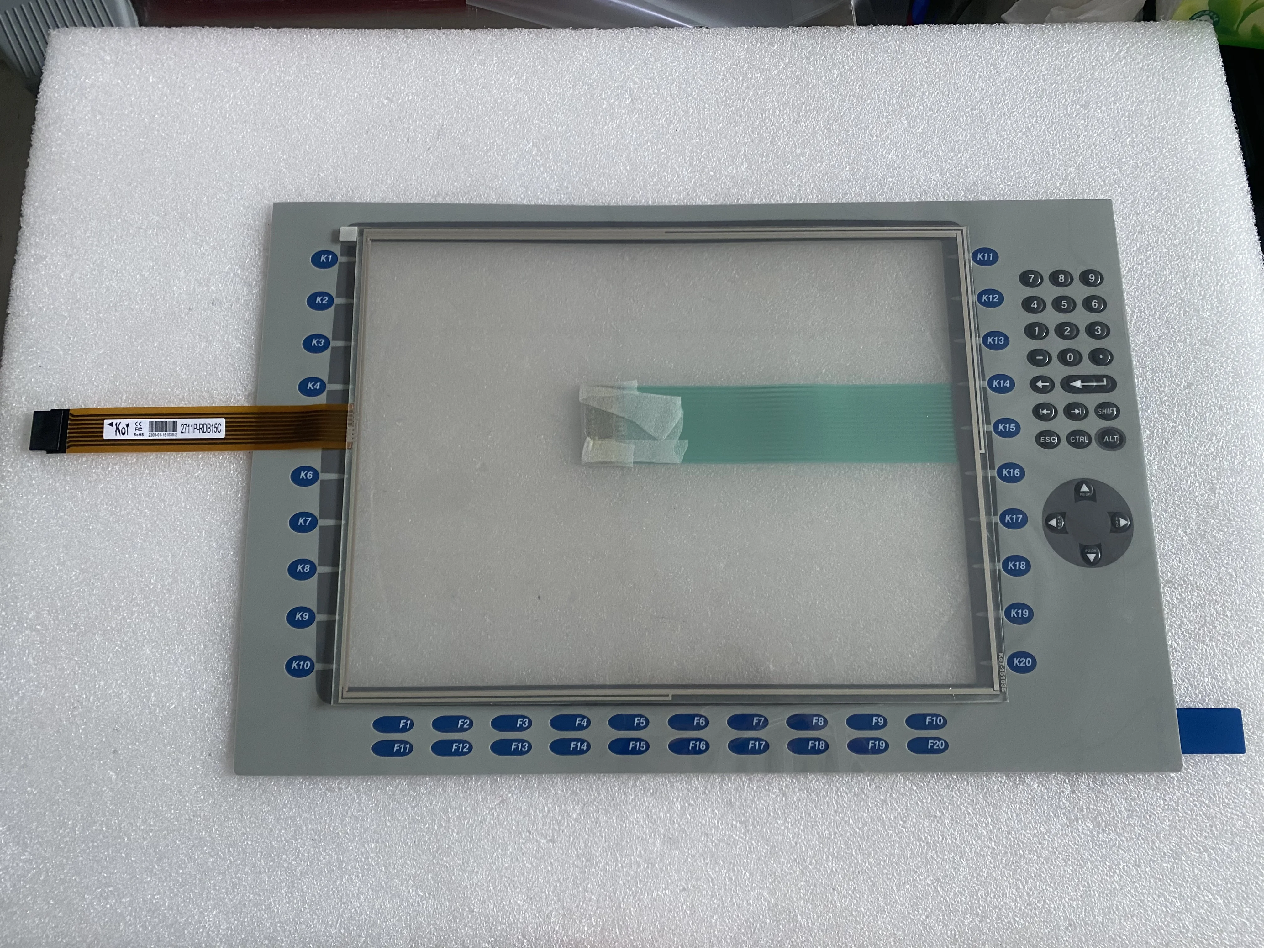 

PanelView Plus 1500 2711P-RDB15C — Мембранные переключатели, клавиатуры, сенсорные экраны, панели