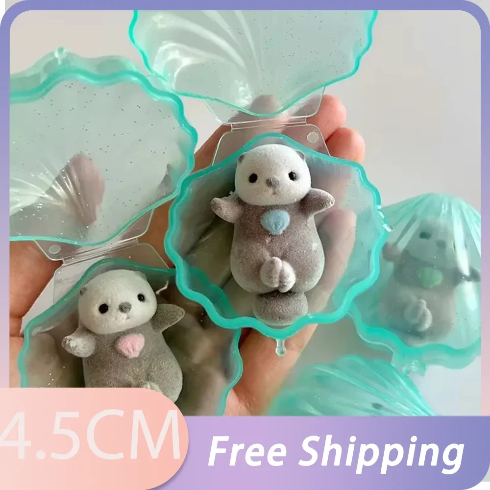 

Новый оригинальный YELL Japan Kawaii Gashapon, милый аквариум, флокированная фигурка выдры, капсульные игрушки, аниме-фигурка, кукла, декор, подарок