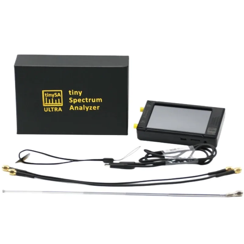 Latest 7.3GHz TinySA ULTRA Plus ZS407 Handheld Tiny Spectrum Analyzer TinySA 3.95 inch Touch Screen Build in Battery