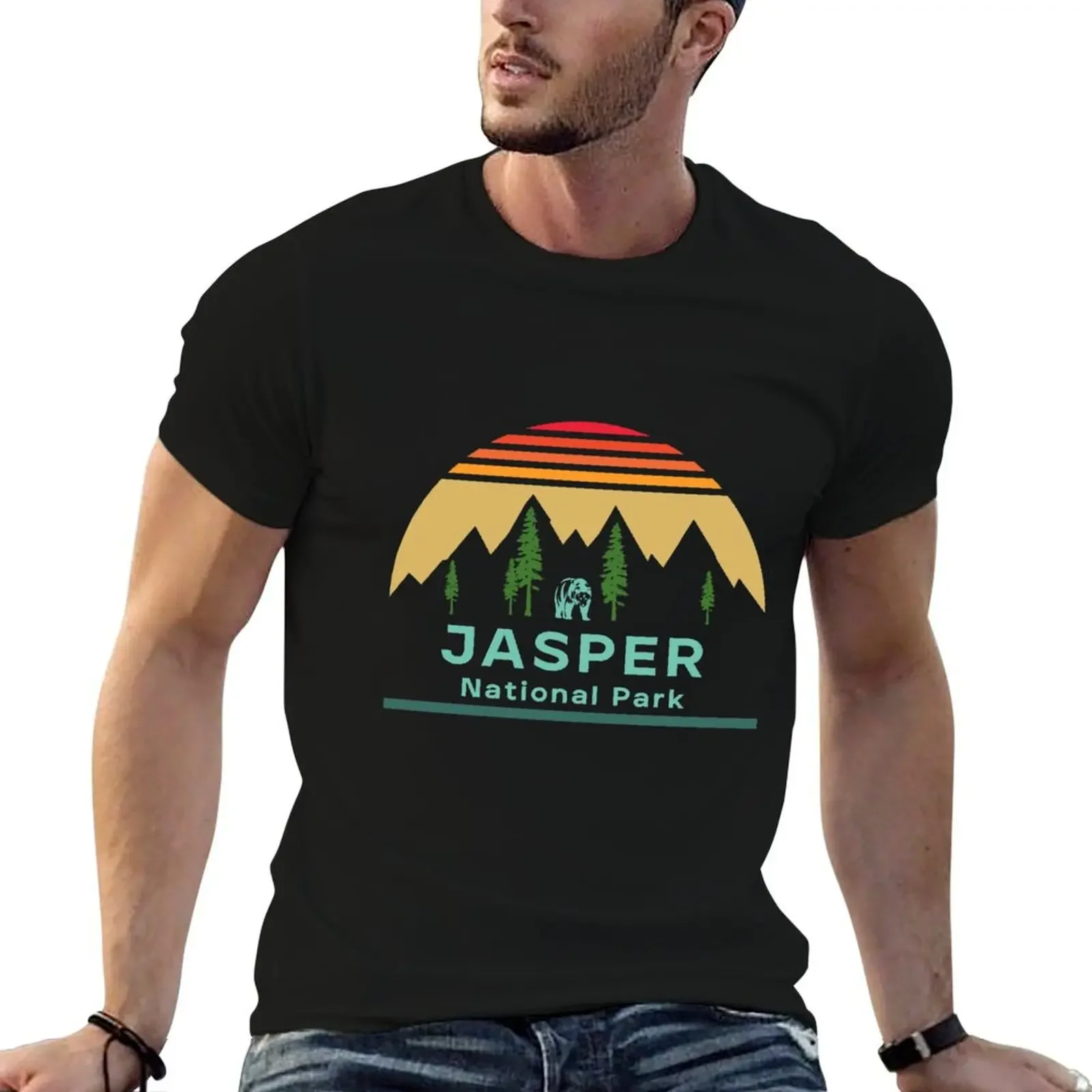 

JASPER National Park T-Shirt tops anime tshirt mens t shirt