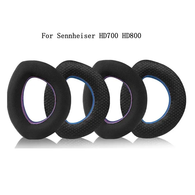 استبدال نسيج شبكي قابل للتنفس/وسادات أذن من جل الثلج مع مشبك لملحقات سماعات الرأس Sennheiser HD700 HD800 #6