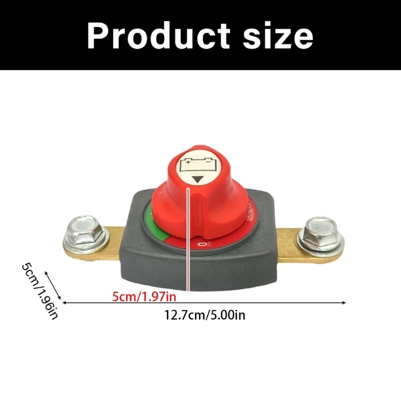Brass Battery Command Disconnect Change High Conductivity Corrosion Resistant Fo