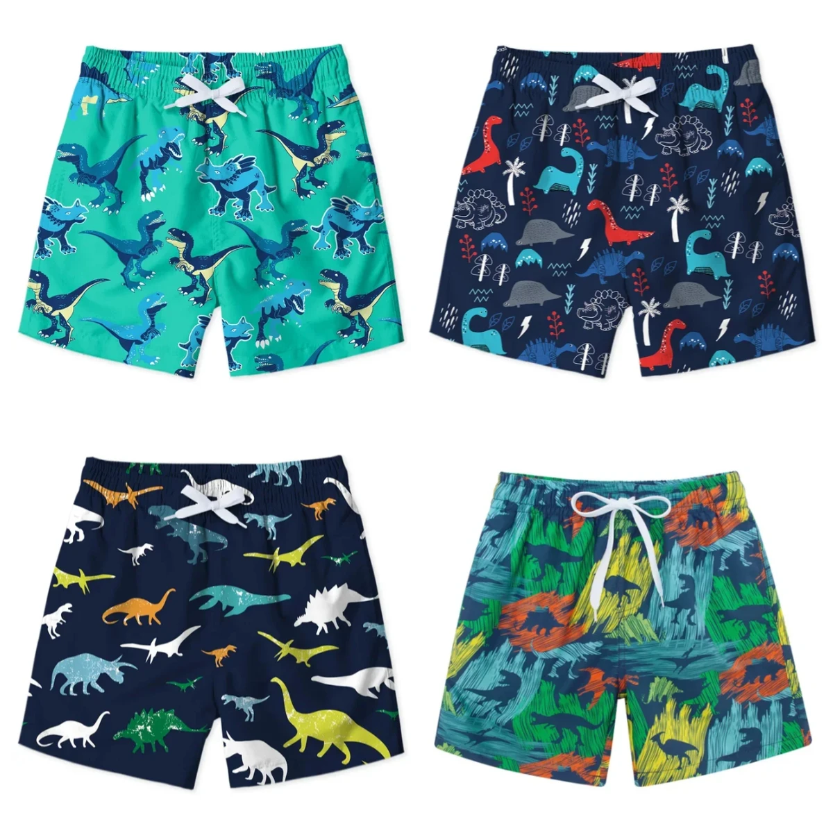 

Лето 2025 г., хит продаж, милые пляжные шорты с изображением акулы, шорты для доски для серфинга с 3D принтом животных, уличные шорты, удобные и дышащие