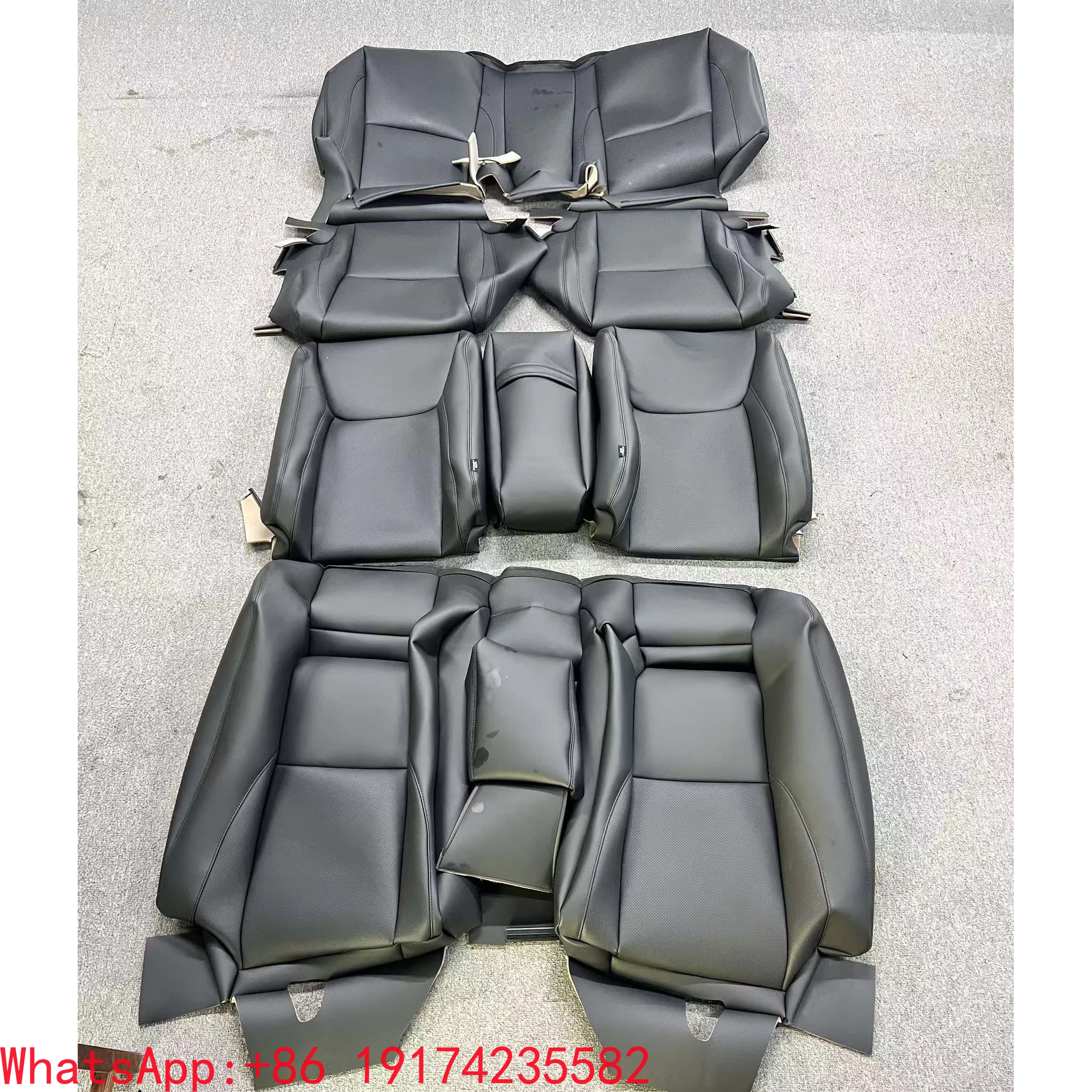 

Custom Nappa Leather Full Replacement Car Seat Cover for Toyota Crown 2012-2024