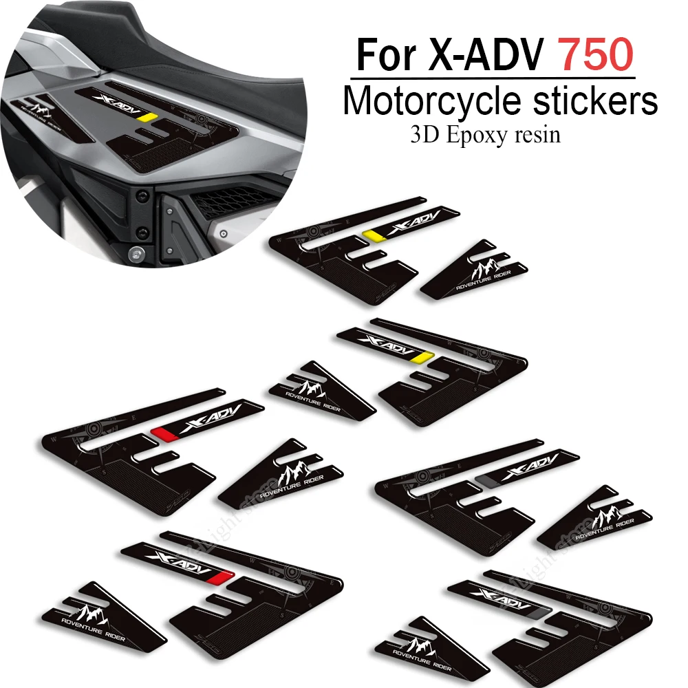 Protector Tank Pad Wheel Stickers Decals Body Fender Shell Windshield 2021 2022 2023 2024 For Honda X-ADV XADV X ADV 750