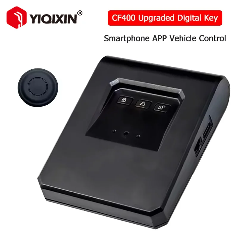 

YIQIXIN CF400 Upgraded Digital Key Smartphone APP Controlled Remote Startup Locating For All Car One-click Start Keyless Entry