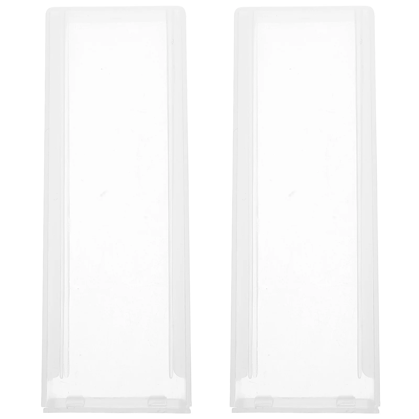 

Plastic Microscope Slide Storage Box Rectangle Holder Flip Top Case for Laboratory Glass Slide Organization Research