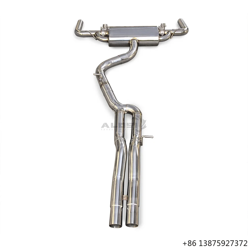 

Ultra Lightweight Titanium Alloy Catback Exhaust for RS3 2.5T EA855 2017-2024 Performance Racing Valved Muffler