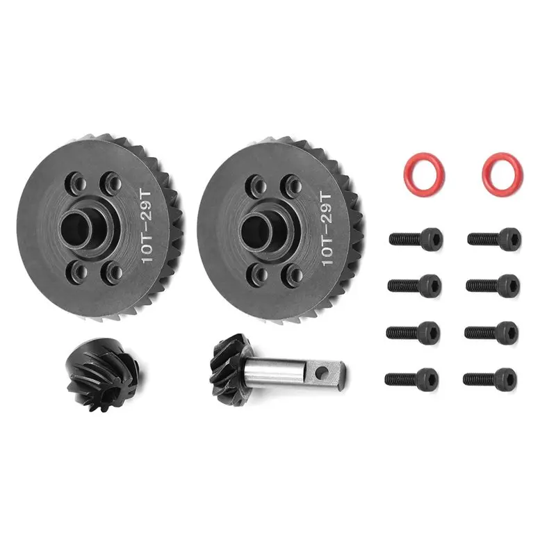 

B49B-Сменный комплект винтовых шестерен передней и задней коробки передач для TRAXXAS Slash 4X4 1/10 F-150, аксессуар для обновления радиоуправляемого автомобиля