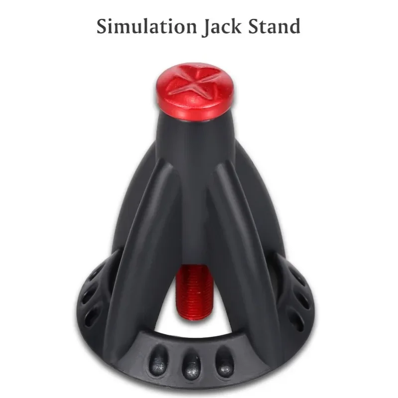 Simulation Jack Stand Adjustable Height Zinc Alloy Decoration for RC Car Vehicle for Hsp Redcat Trxs Tamiya Hpi Rc4wd Axial