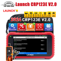 Launch CRP123E V2.0 X431 CRP123E OBD2 Automotive scanner 4 System Car diagnosis Oil ETC SAS Reset CRP123x crp123i Code reader