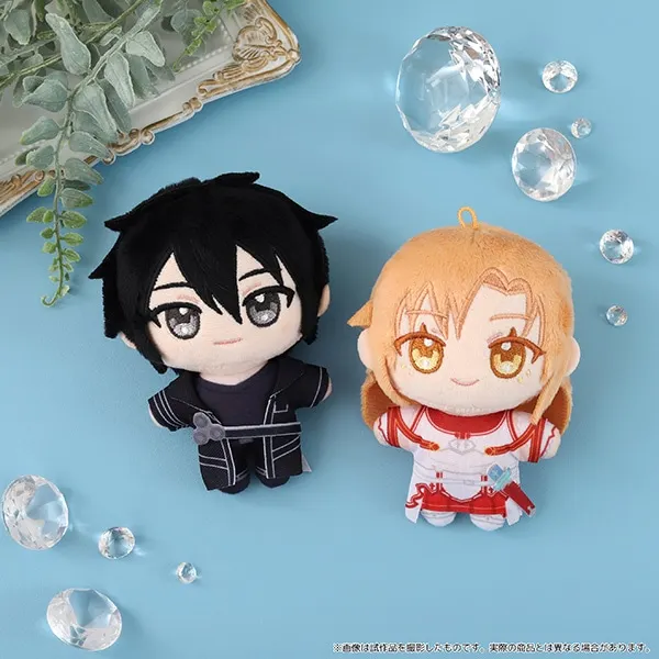

[Presale Order]Anime Surrounding Q Edition Mascot Palm Plush Doll Sword Art Online Pendant Bag Hanging Ornament Christmas Gifts