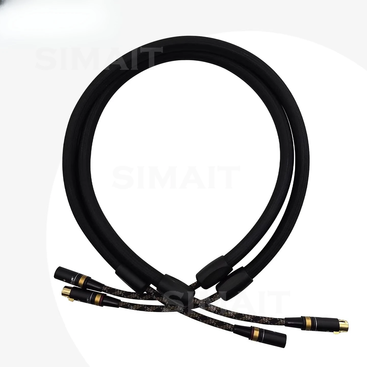 Professional Hifi XLR Balanced Cable with Viablue Components, Audiophile Grade for Studio Monitoring