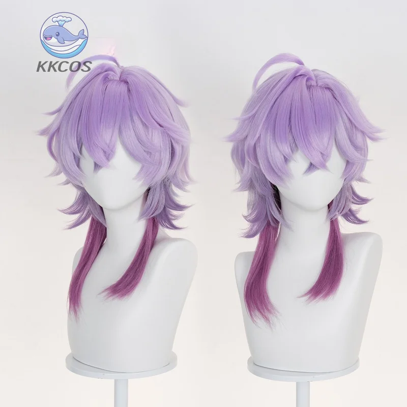 Rambut Wig Cosplay Genshin Impact Durin Baru untuk Pesta Festival Natal Halloween Wig Bermain Peran Modis Sehari-hari KKCos