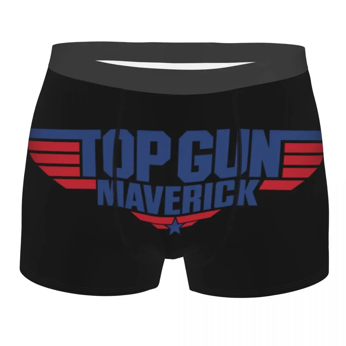 Novelty Top Gun Maverick Boxers Shorts Panties Men's Underpants Stretch Tom Cruise Film Briefs Underwear