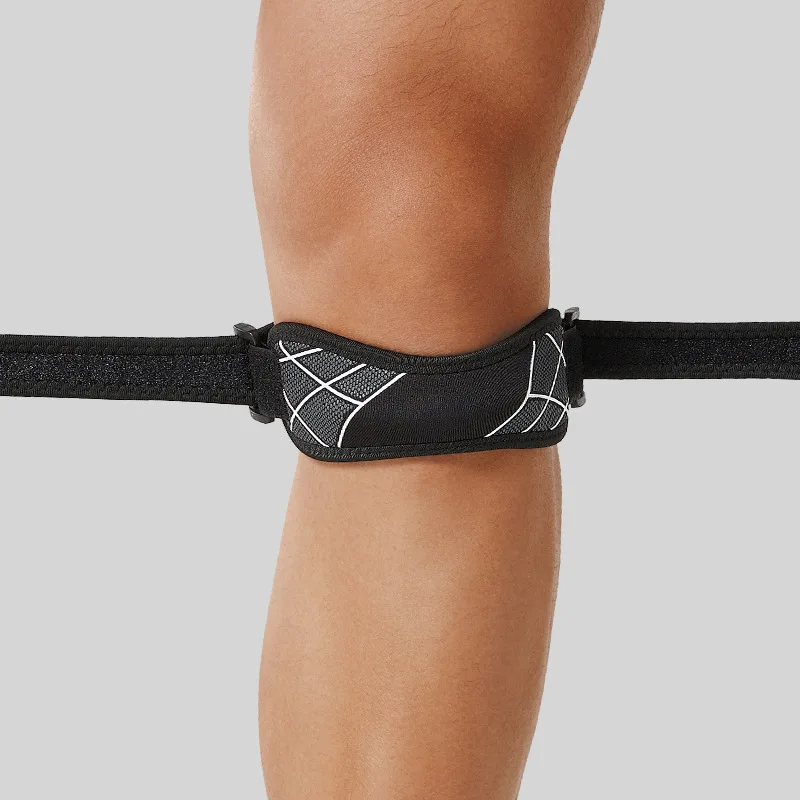 

Легкий коленный ремень для велоспорта, бега, спорта, наколенник для фитнеса, амортизирующий наколенник, защита под давлением, мениск