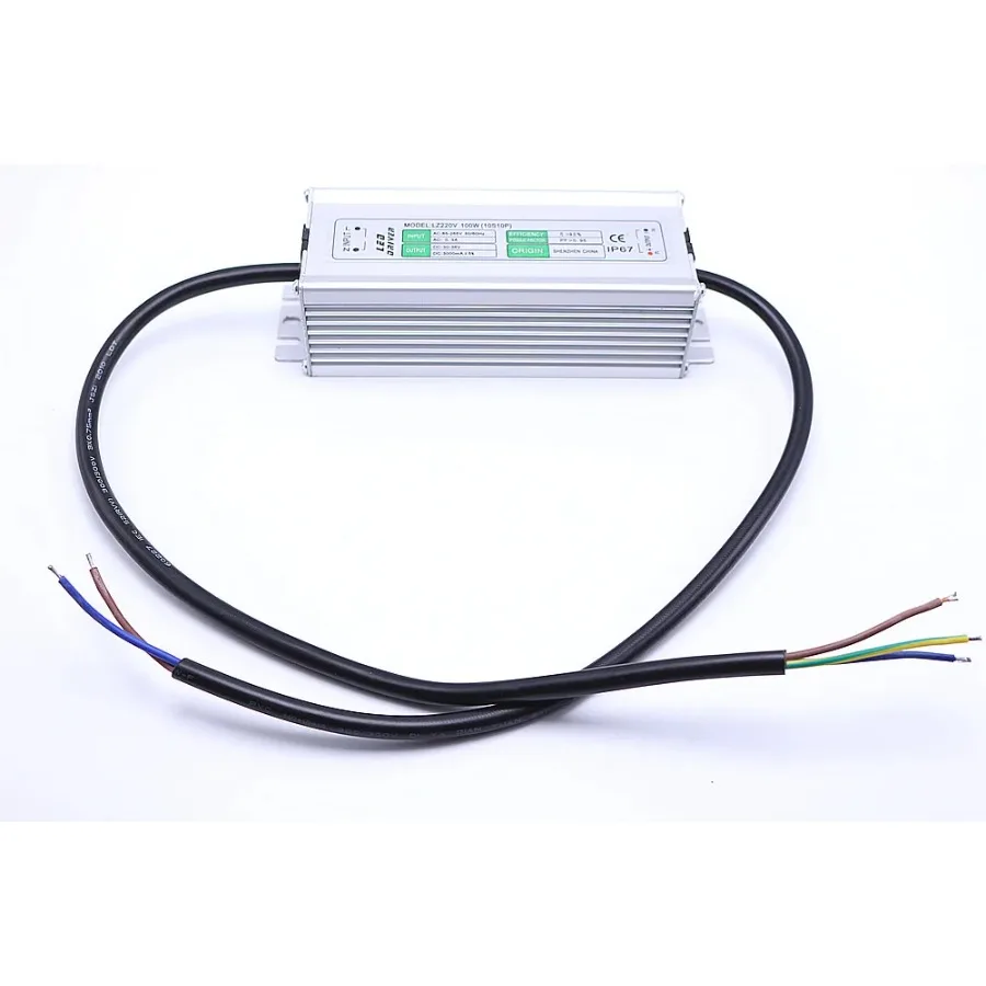 100W 12v dc power supply Waterproof  3000mA 30-36V LED Floodlight Dirver IP67 Lighting Transformer Power Adapter