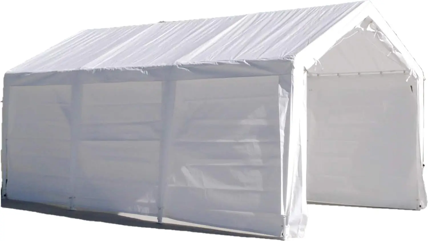 11'x20' Fully Enclosed Portable Garage Carport All Season Outdoor Vehicle Shelter, Customized