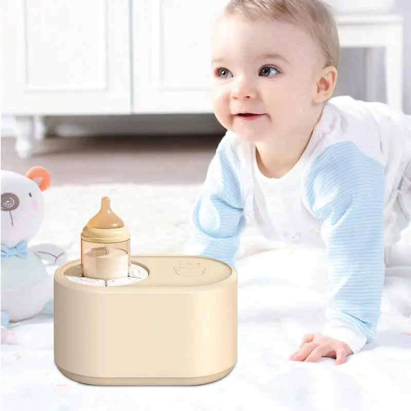 Baby elektrische milkshaker Babyflesshaker Flessenwarmer Kinderflessenmixer 3 mengmodi Melkflesshaker Geluidsarm gemengd