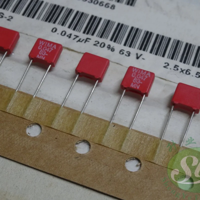

10PCS WIMA MKS2 0.047uF 63V 47nf 473 Brand new film capacitor 5MM