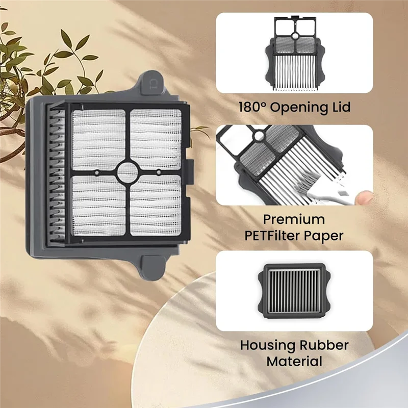 

Ultra Replacement Brush Roller + HEPA Filters Replacement Parts For Tineco Floor ONE S7 PRO Wet And Dry Vacuum Cleaner