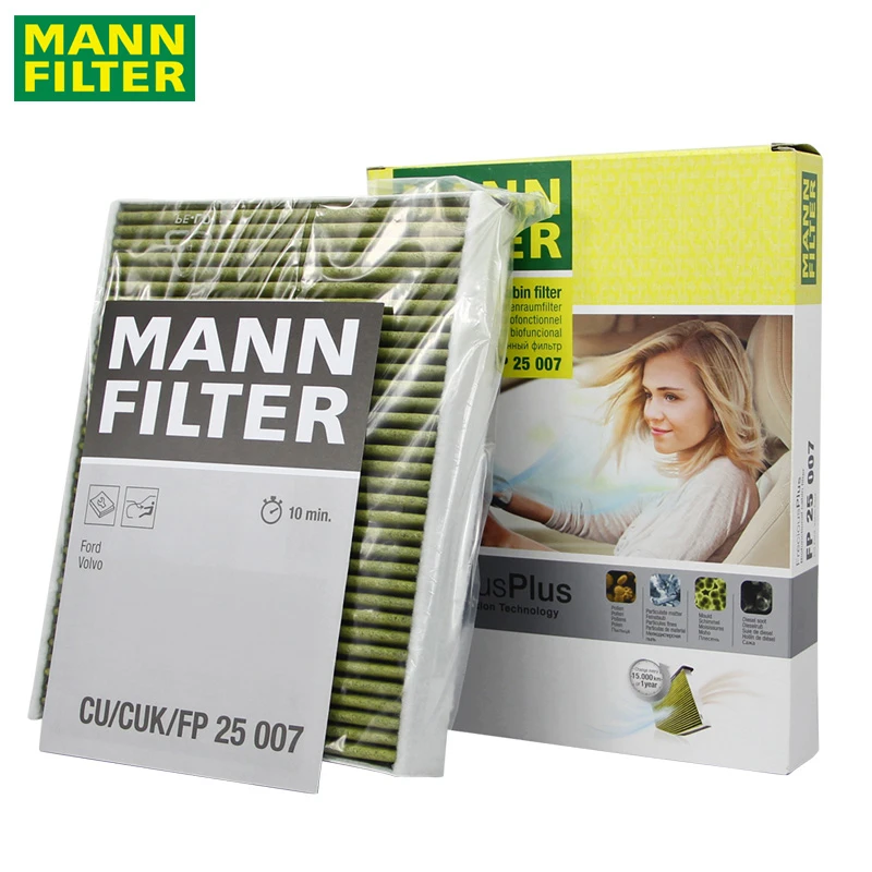 

MANN FILTER FP25007 Фильтр салона для LINCOLN MKC, VOLVO V40, FORD C-Max Focus, 1709013 31404958 CV6Z19N619A 1776360