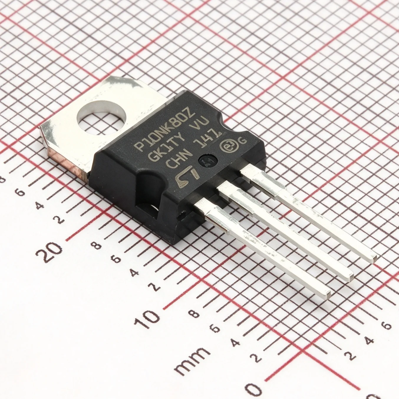 1PCS STP10NK80Z TO-220AB-3 Marking P10NK80Z 800V 9A 780mΩ 190W N-channel NEW Original Field-Effect Transistor MOSFETs P10NK80Z
