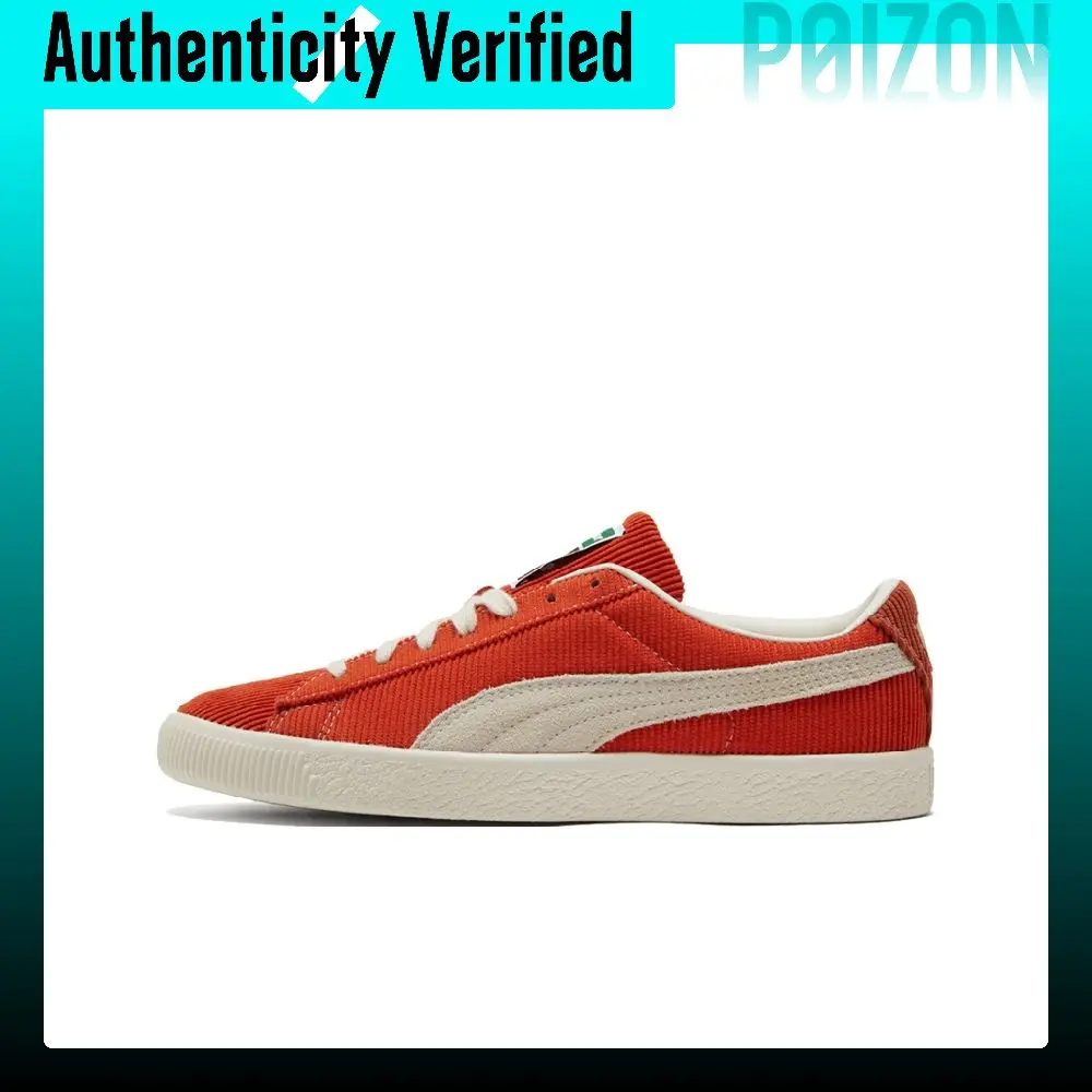 PUMA x BUTTER GOODS Basket Vtg Low top Skateboard Shoes Unisex Orange 381099-02