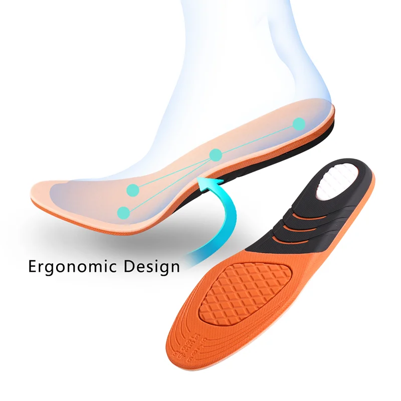 Moisture-Wicking Orthopedic Insoles  Diabetic Foot Care & Heavy-Duty Support for Athletes