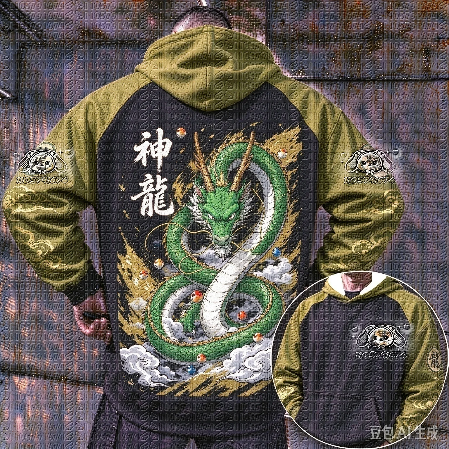 Dragon Ball Hero & Villain Series Anime Back Print Hoodie Fan Fashion Street Oversize Unisex Autumn Winter Top FamilyMatching