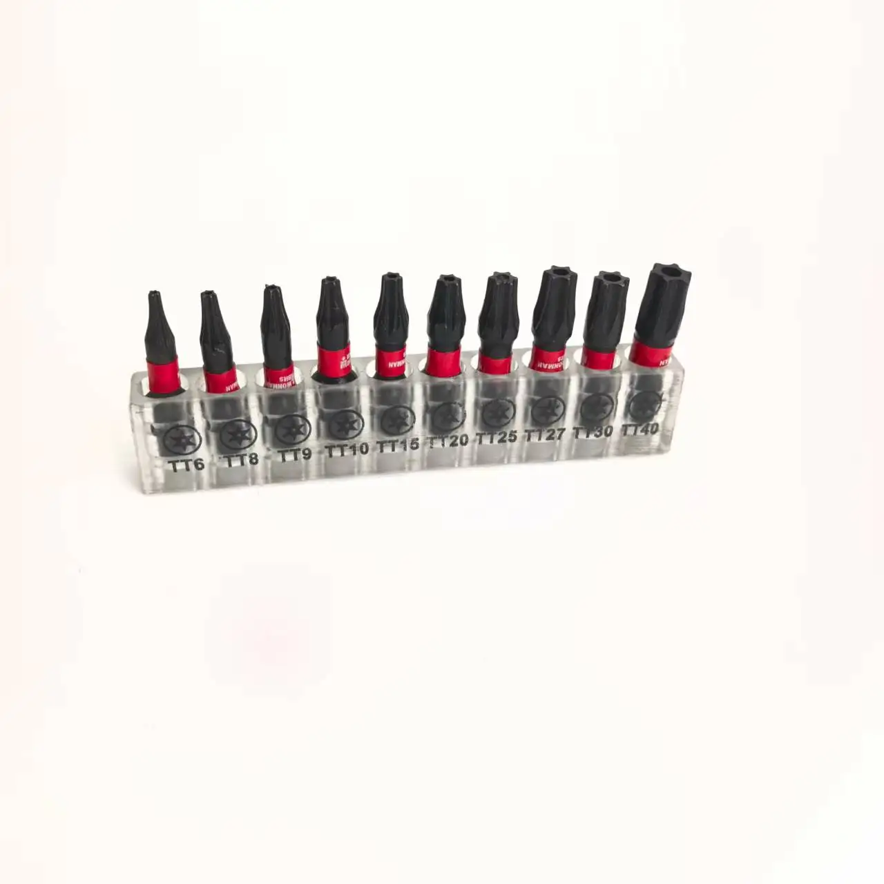 1 Inches T7-T40 Torx Screwdriver Bit Set,Impact Tough Magnetic S2 Alloy Steel Star Bit with Sase