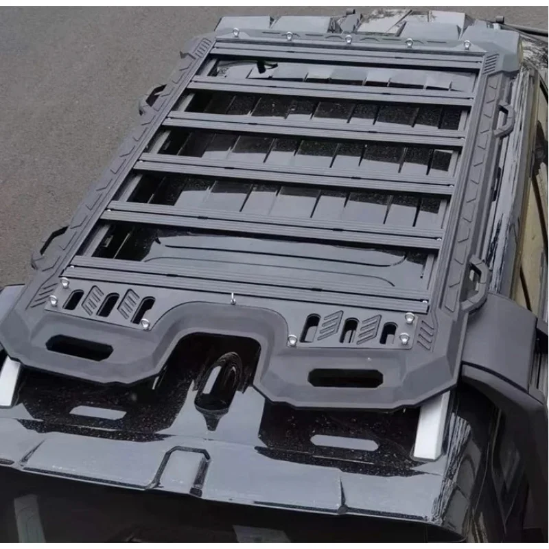 

High Quality Thickened Aluminum Alloy Car Roof Rack Easy No-Damage Installation 100kg Load Enhanced Stability