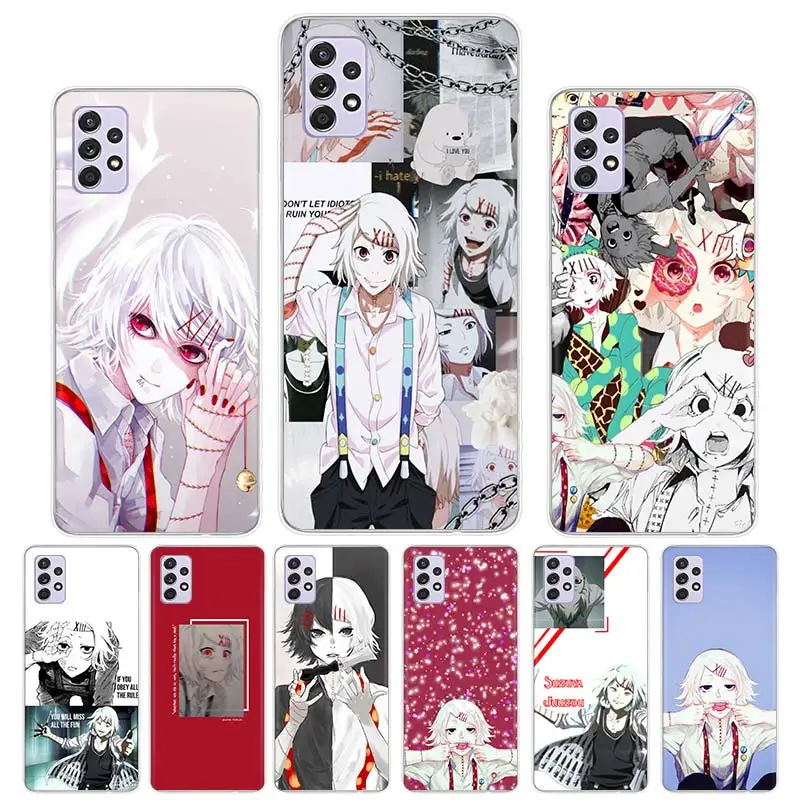 JUUZOU SUZUYA Tokyo Ghouls Phone Case Cover For Samsung Galaxy A55 A54 A52 A53 A15 A14 A12 A13 A25 A24 A22 A23 A35 A34 A32 A33 A