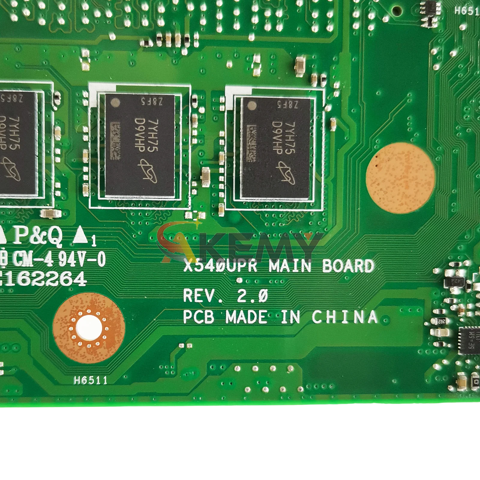 X540UP carte mère d'ordinateur portable pour ASUS F540U K540U X540UPR A540U X540UP X540U P540U X500U R540U carte mère avec I3 I5 I7 CPU tests OK