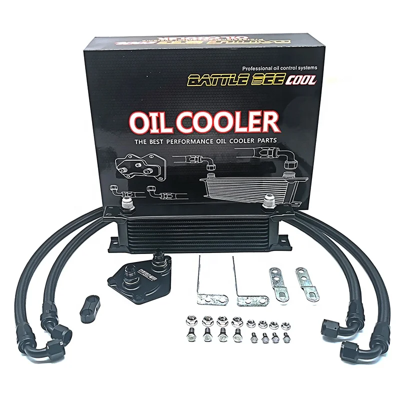 

SYPES Car Engine Performance Modified Radiator For Civic Tenth Generation Competitive Edition Oil Cooling Kit