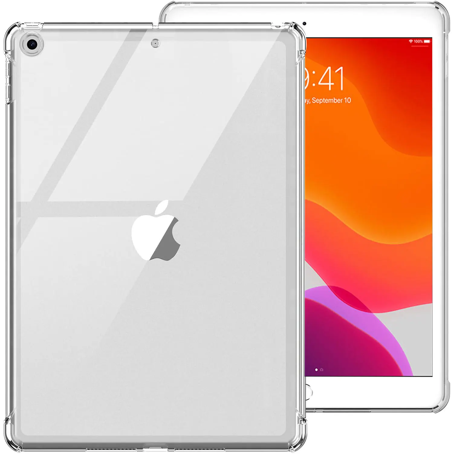 Clear Tablet Case For Apple iPad 7th 10.2