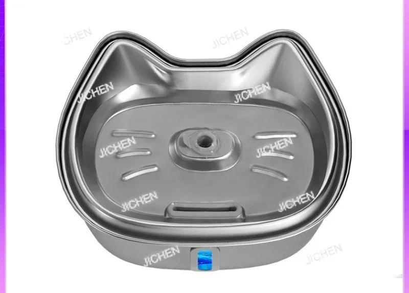 

ZQT 3L диспенсер для воды для домашних животных из нержавеющей стали, автоматический циркуляционный фильтр, кормушка, диспенсер для кошек, собак