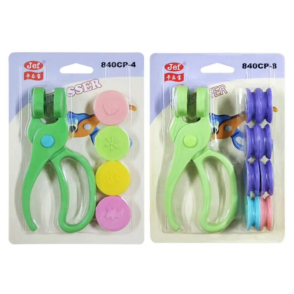 Manual 4/8 Patterns Knurling Machine DIY Embossing Process Paper Embosser Kids Toy Stationery Paper Knurling