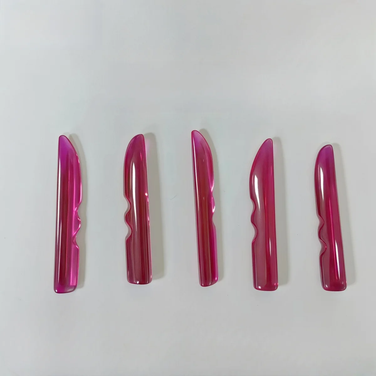 5# Red Corundum Pen Tip  Red Corundum Artificial Gemstone Ruby High Hardness  Decoration Processing Various Jewelry Access