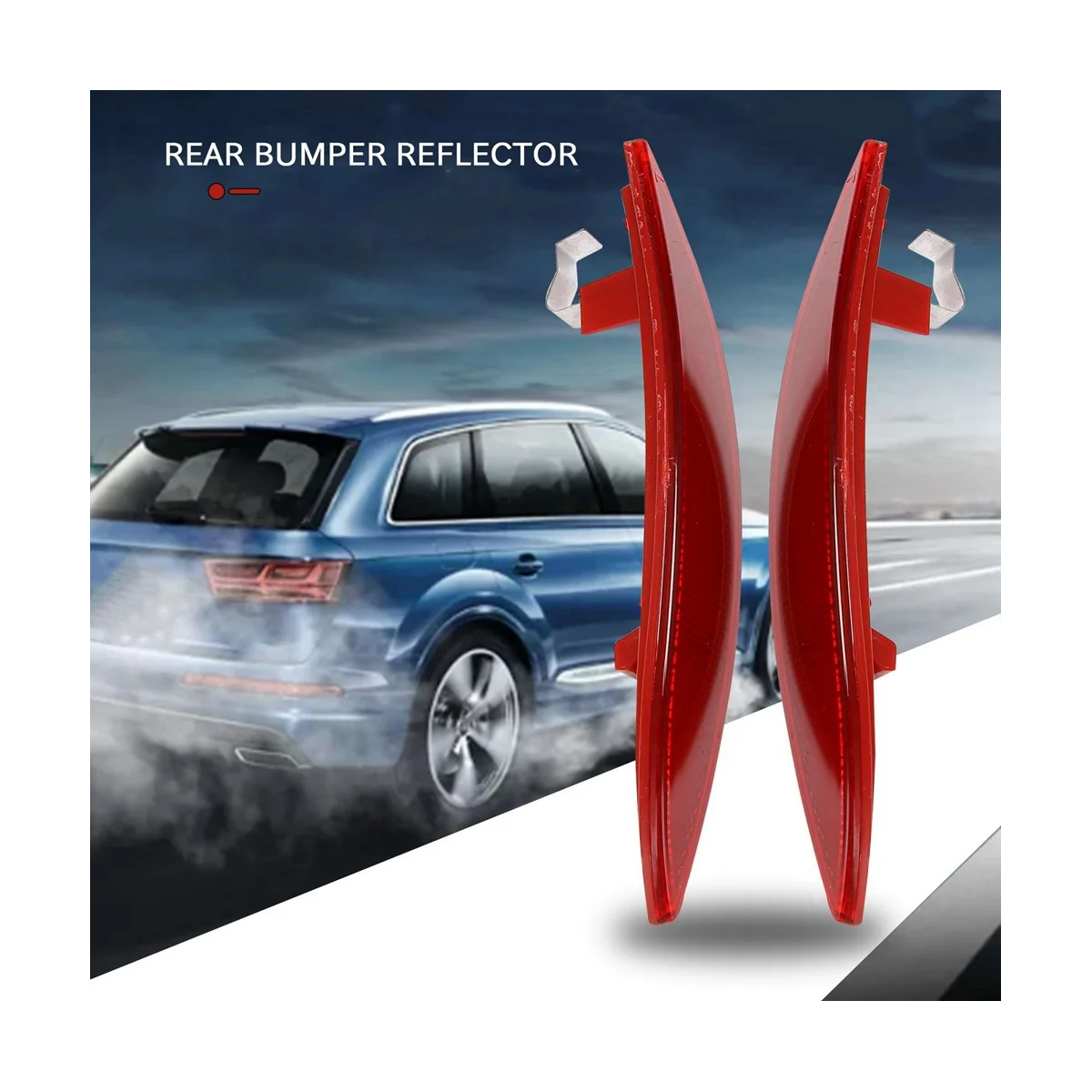 265650004R 265600004R Rear Bumper Reflector Reflector Warning Light Piece Automobile for Renault Megane MK3