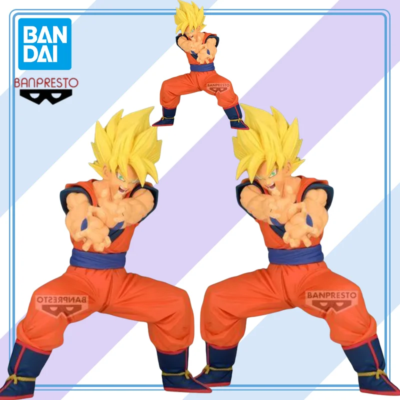 【100% original】BANDAI BANPRESTO Dragon Ball Z Son Goku SSJ Grandista - II Coleção Série Modelo Kit de garagem de personagens de desenhos animados