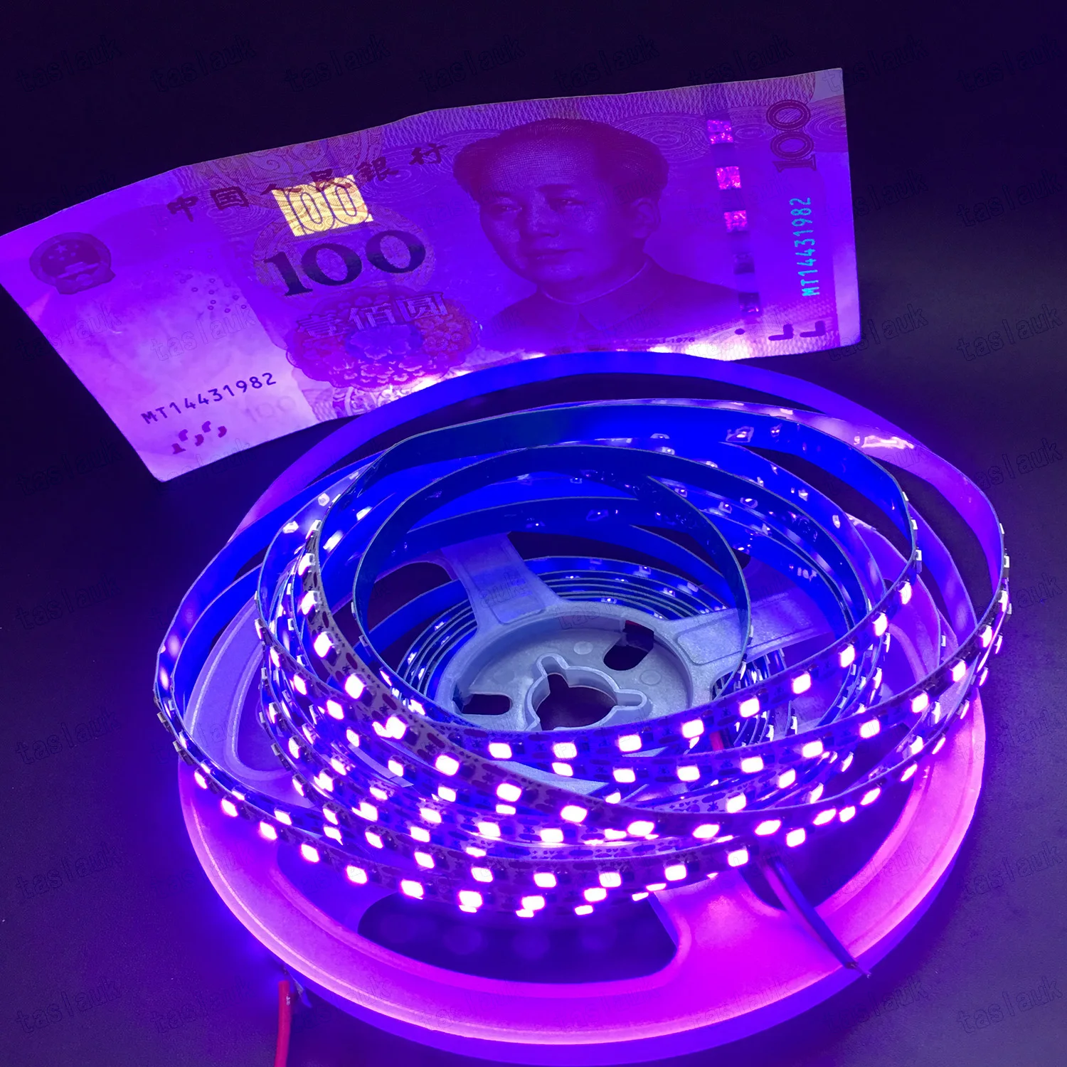 

UV395-405nm 390 400 Ultraviolet 5V 12V 2835 5050 SMD 60leds/m 120LEDs Purple Led Flexible Strip tape Light Tape lighting