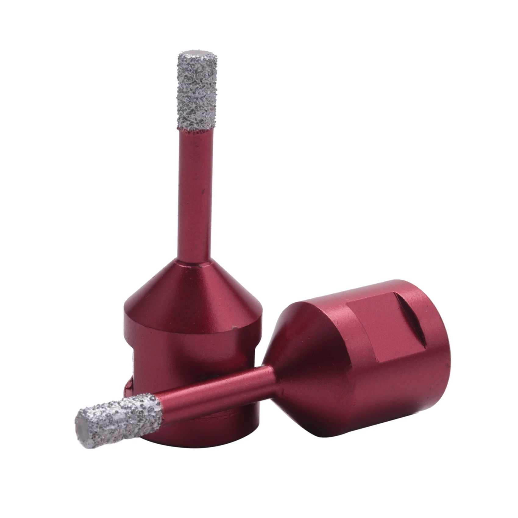 真空ろう付けダイヤモンドドリルコアビット、ドライドリルビット、ホールソー、花崗岩大理石タイル、直径6mm、2個、m14