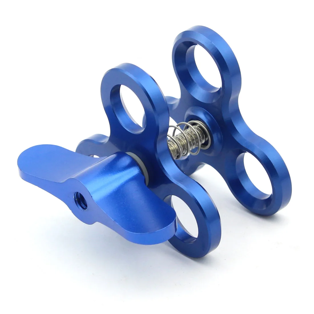 Dreifach-Schmetterlings clip 1 "Kugelkopf-Befestigungs halterung für Gopro 13 Insta360 x4 Tauch schale Ring Licht kugel klemme Stativ kugel adapter – Detail 18