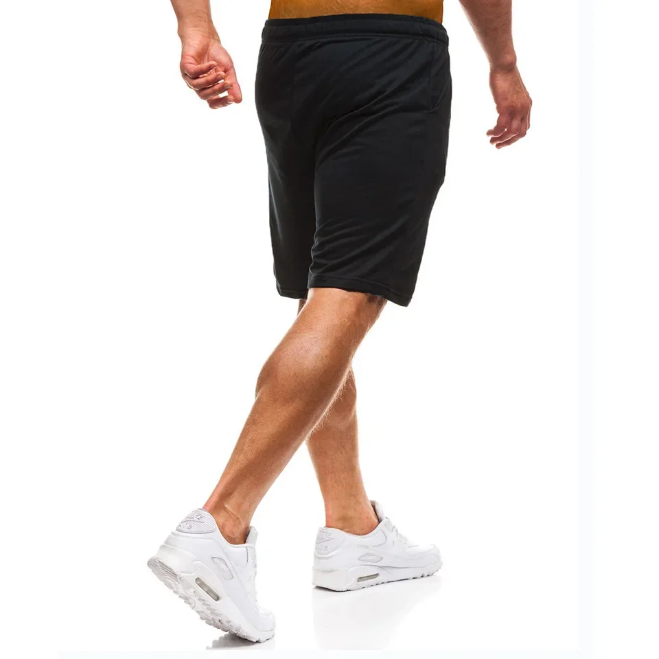 2023 Summer New Drawstring Shorts Men Casual Jogger Sweathshorts  Workout Gym High Quality Shorts DK10001