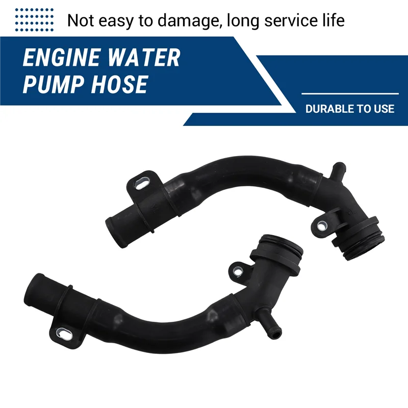 

2X 1322000056 A1322000056 Engine Water Pump Connector Hose Radiator Coolant Pipe For Mercedes Benz Smart