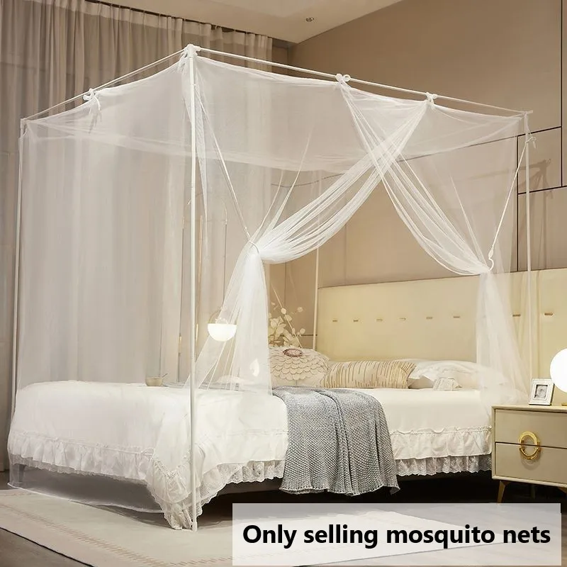 

Camping Net White Mesh Portable Square Foldable Mosquito Control Mosquito Net Lightweight Outdoor Camping Tent Sleeping Summer