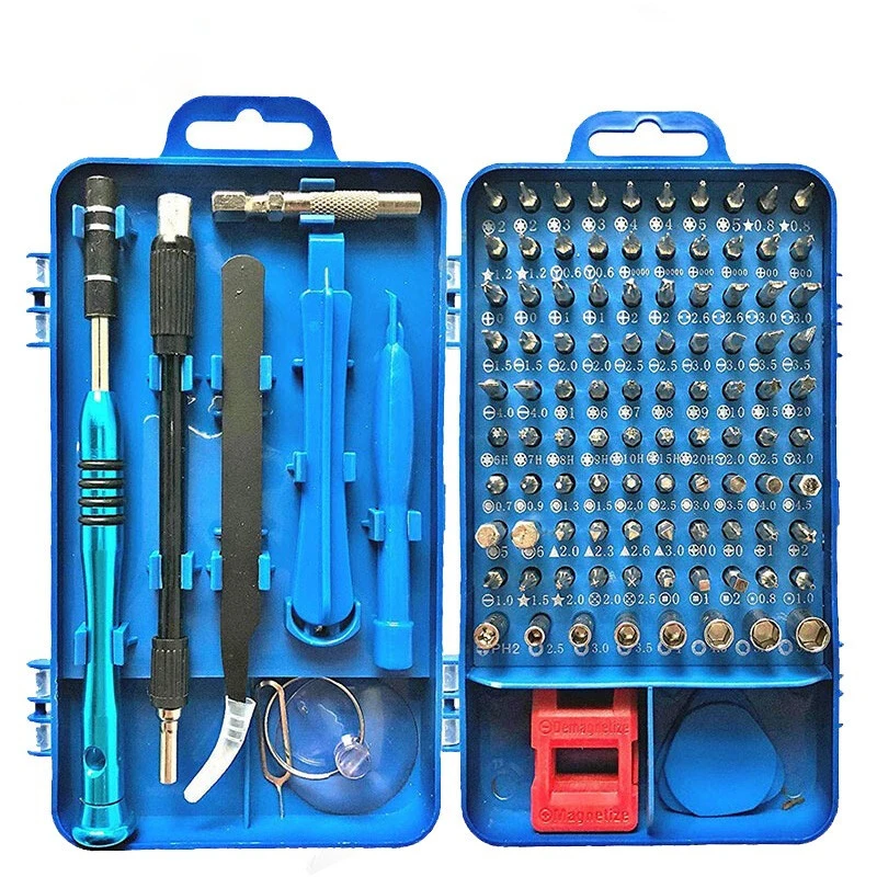 110 in1 Screwdriver Set набор отверток Multi-function Precision Magnetic Screw Bits Torx PC Mobile Phone Device Repair Hand Tool